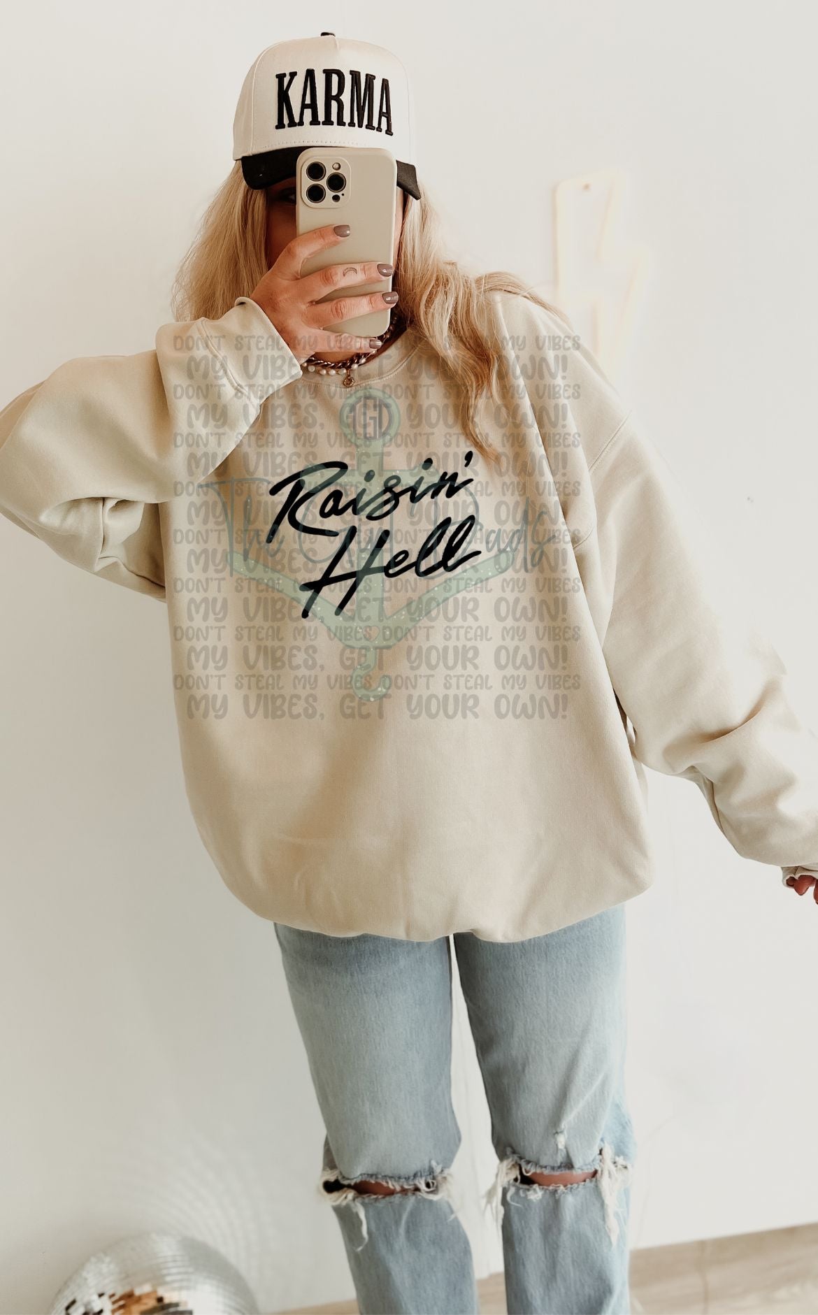 Raisin' Hell Top Design