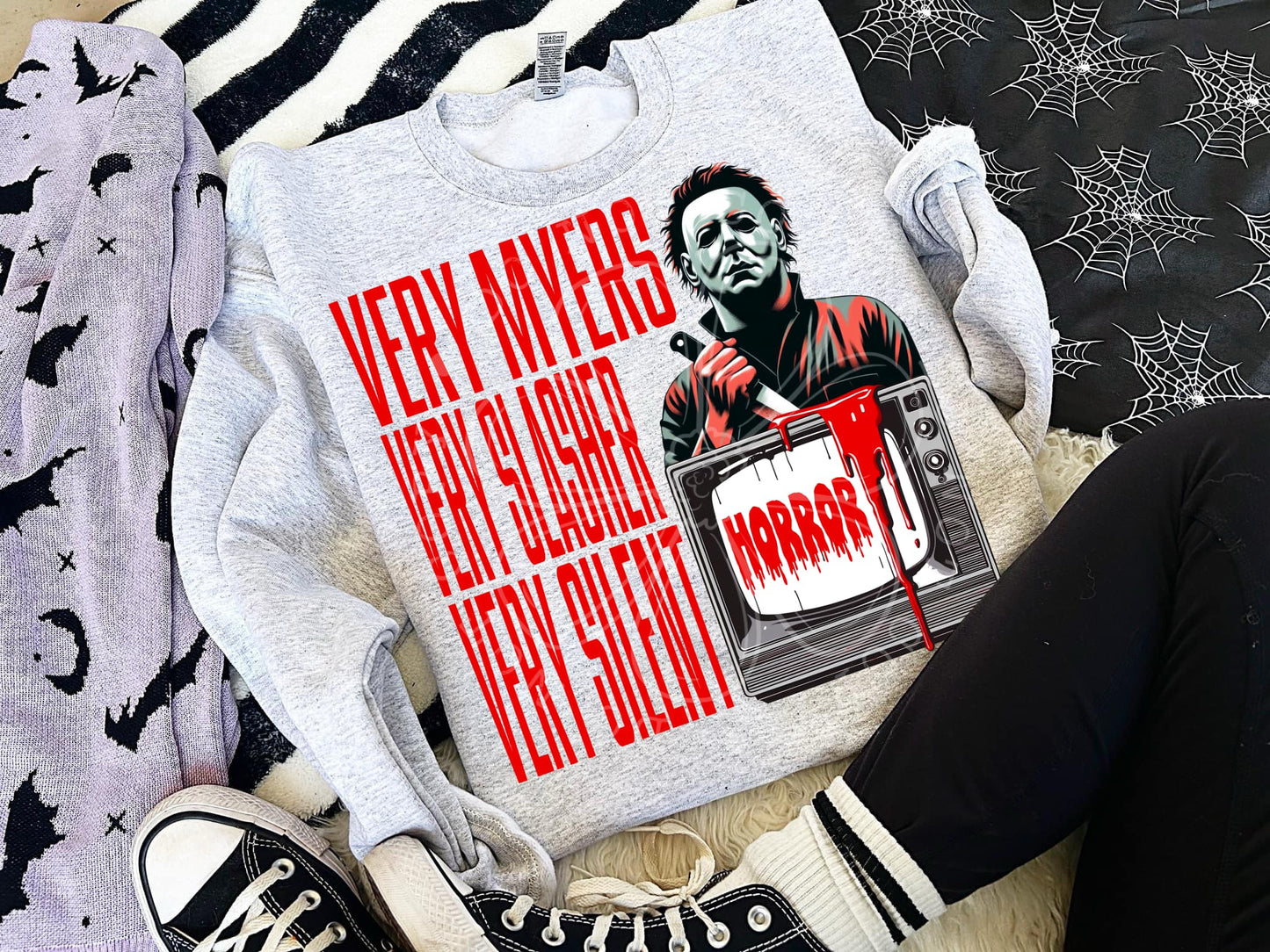 Very Myers Very Slasher Very Silent Top Design