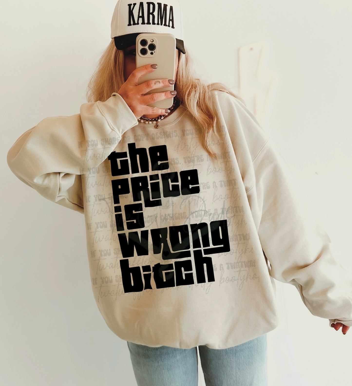 The Price Is Wrong Bitch Top Design