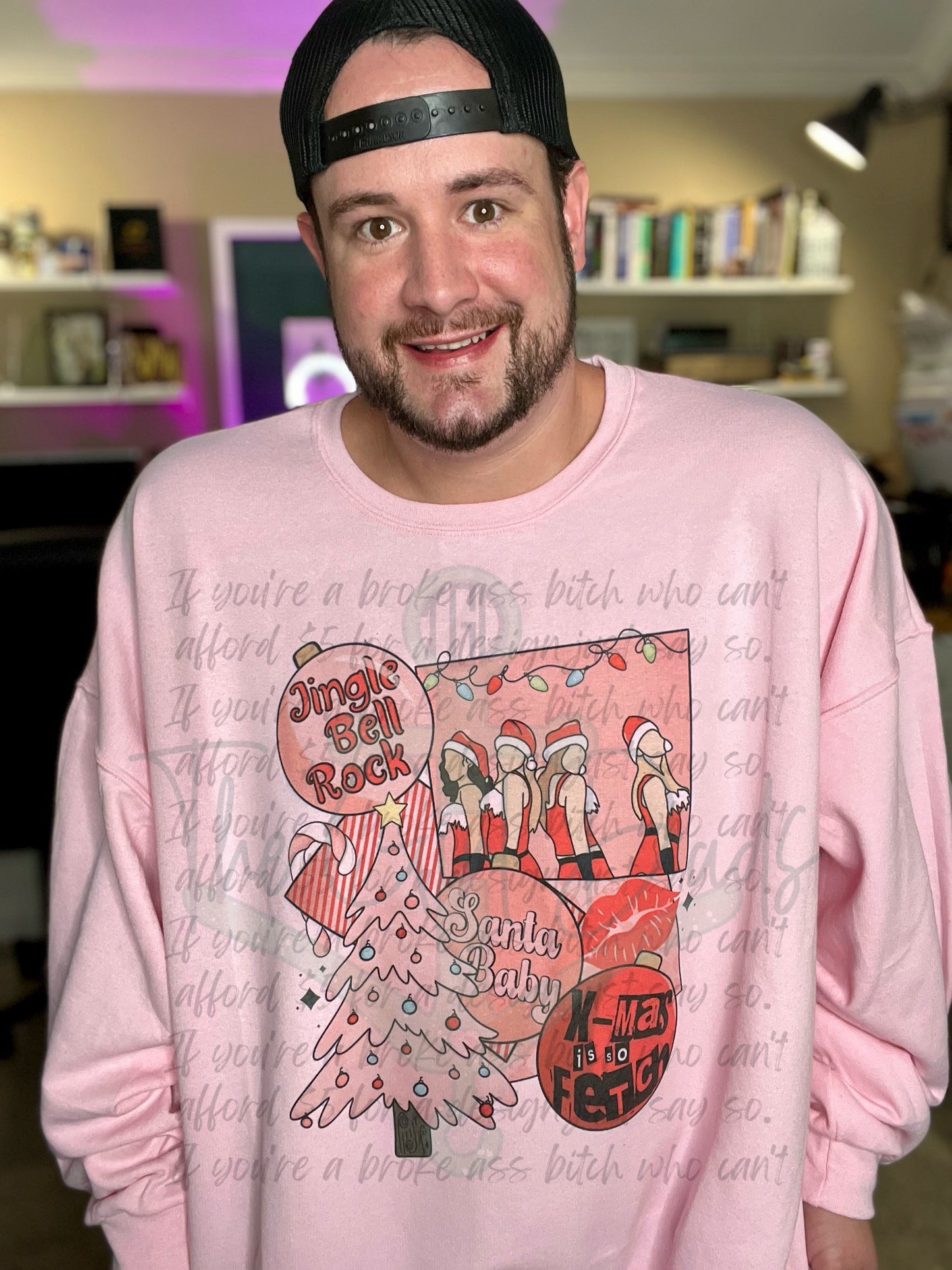 X-Mas Is So Fetch Top Design