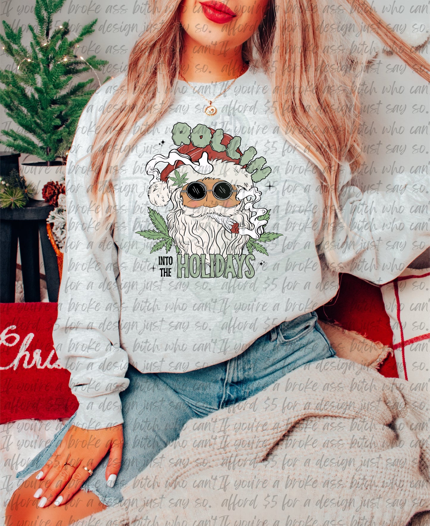 Rollin Into The Holidays Top Design