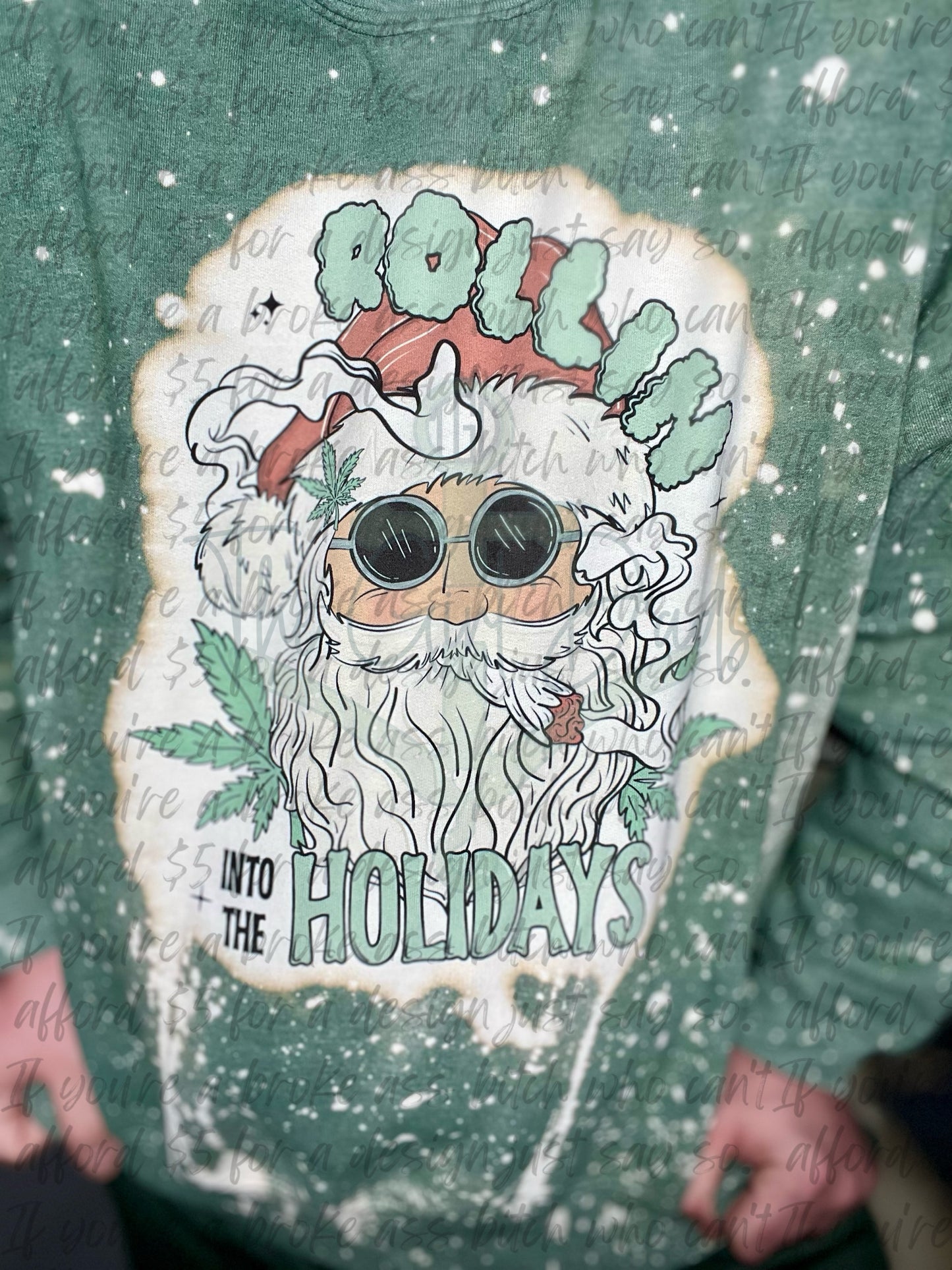 Rollin Into The Holidays Top Design