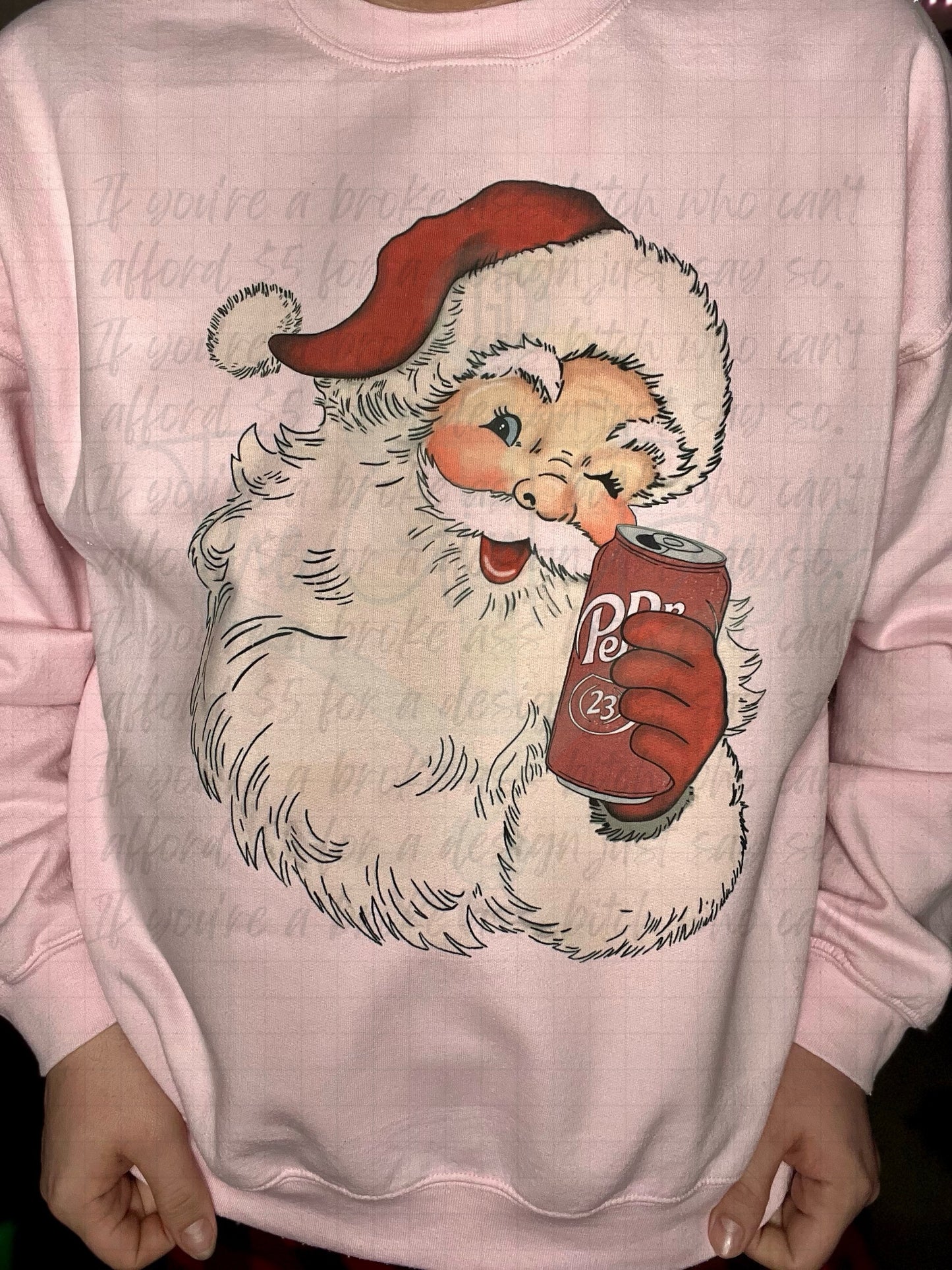 Vintage Dp Santa Top Design