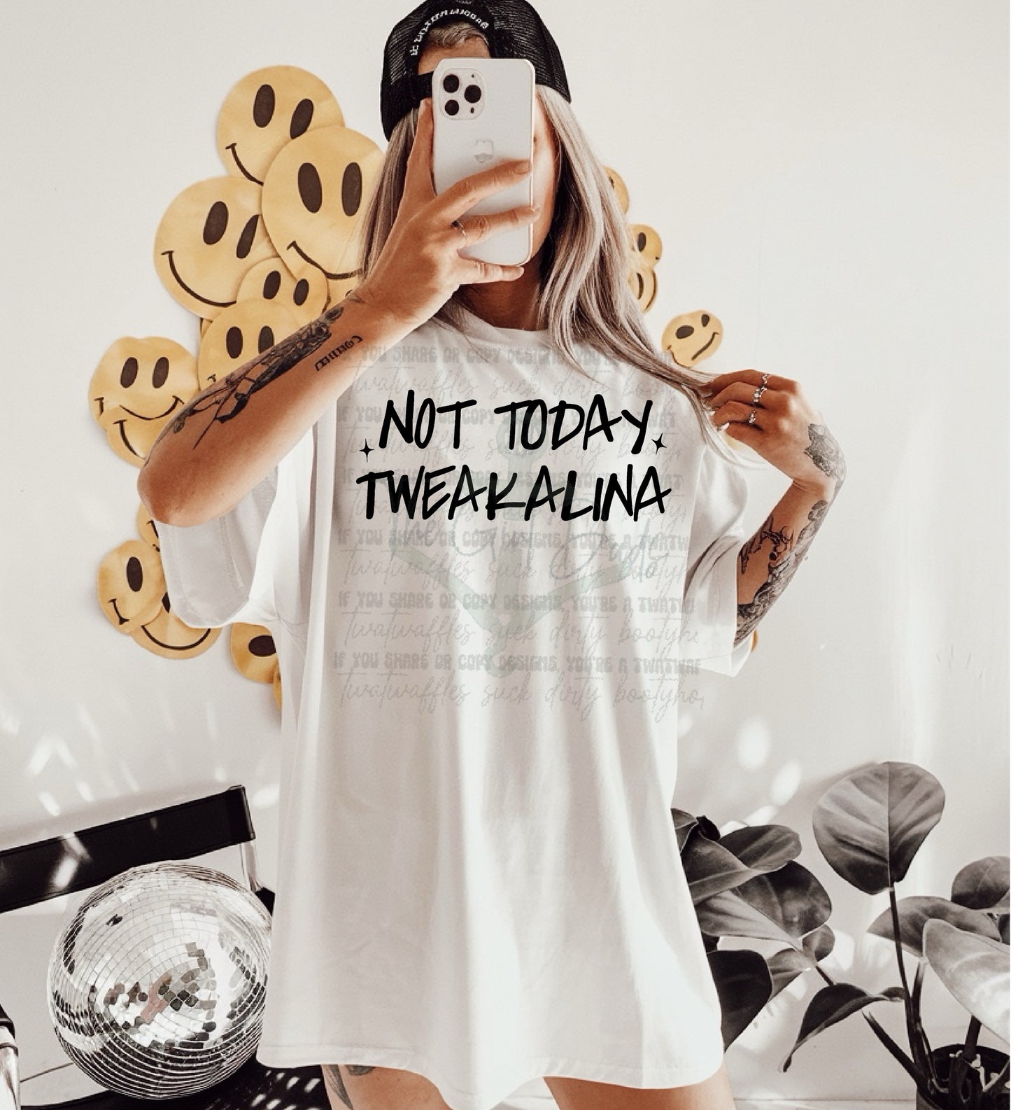Not Today Tweakalina Top Design