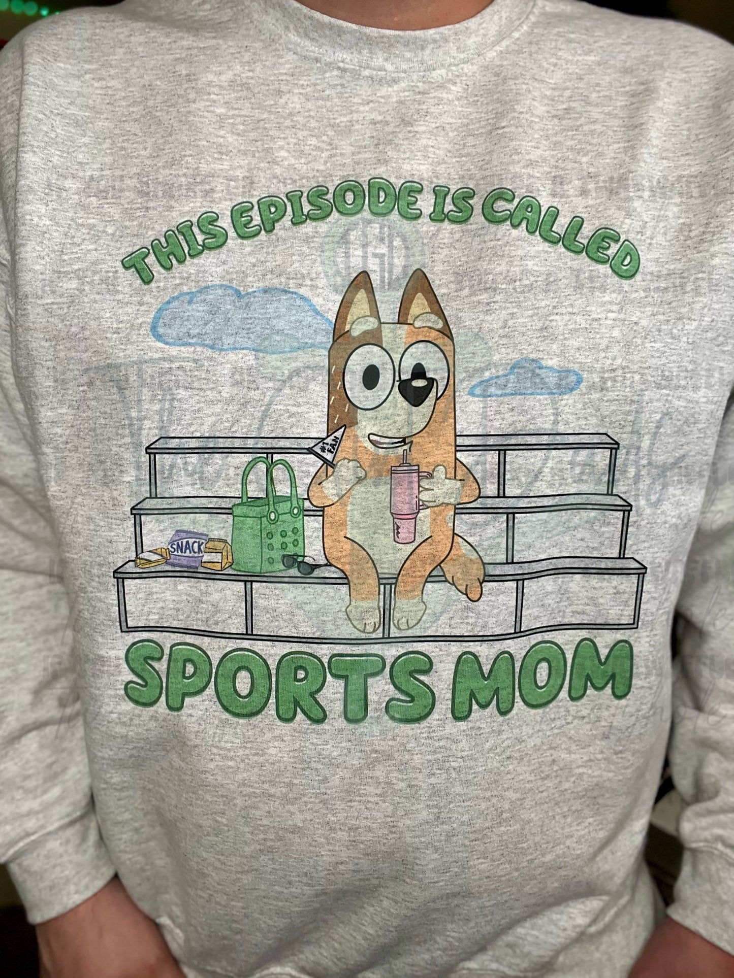 This Episode Is Called Sports Mom (Front & Back) Top Design
