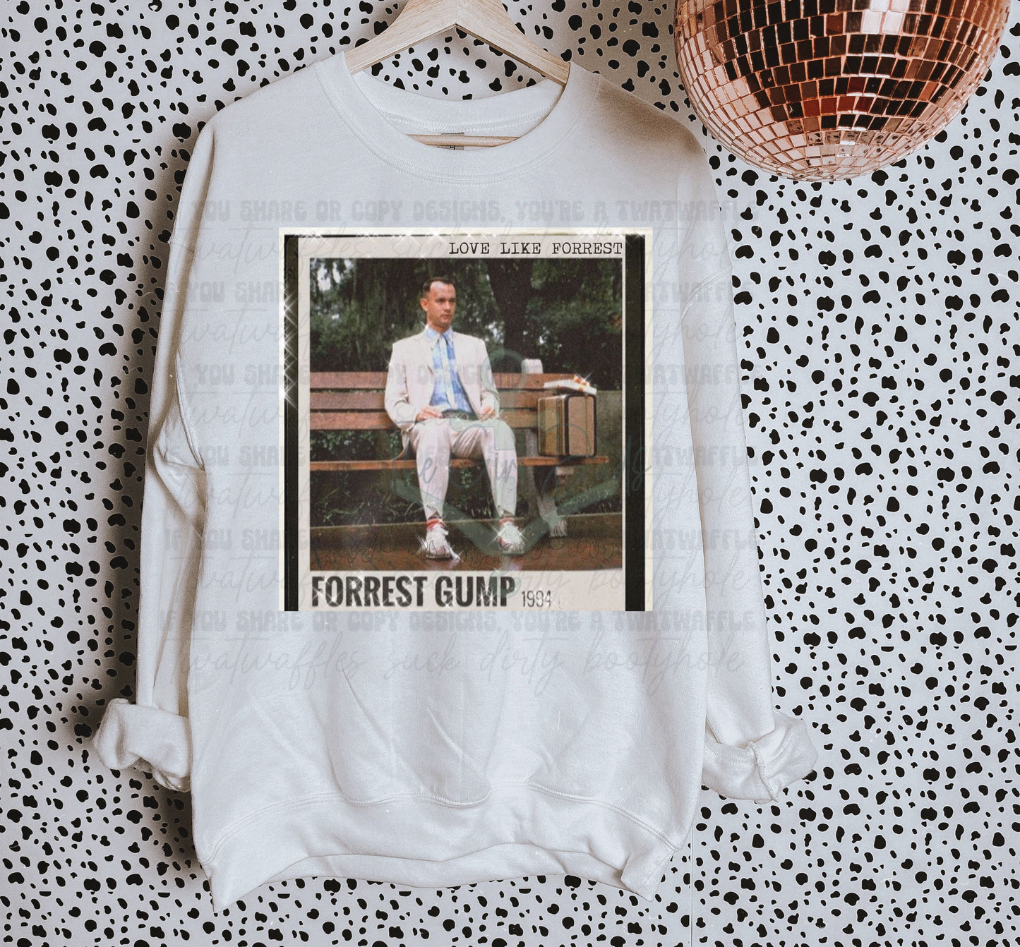 Love Like Forrest Top Design