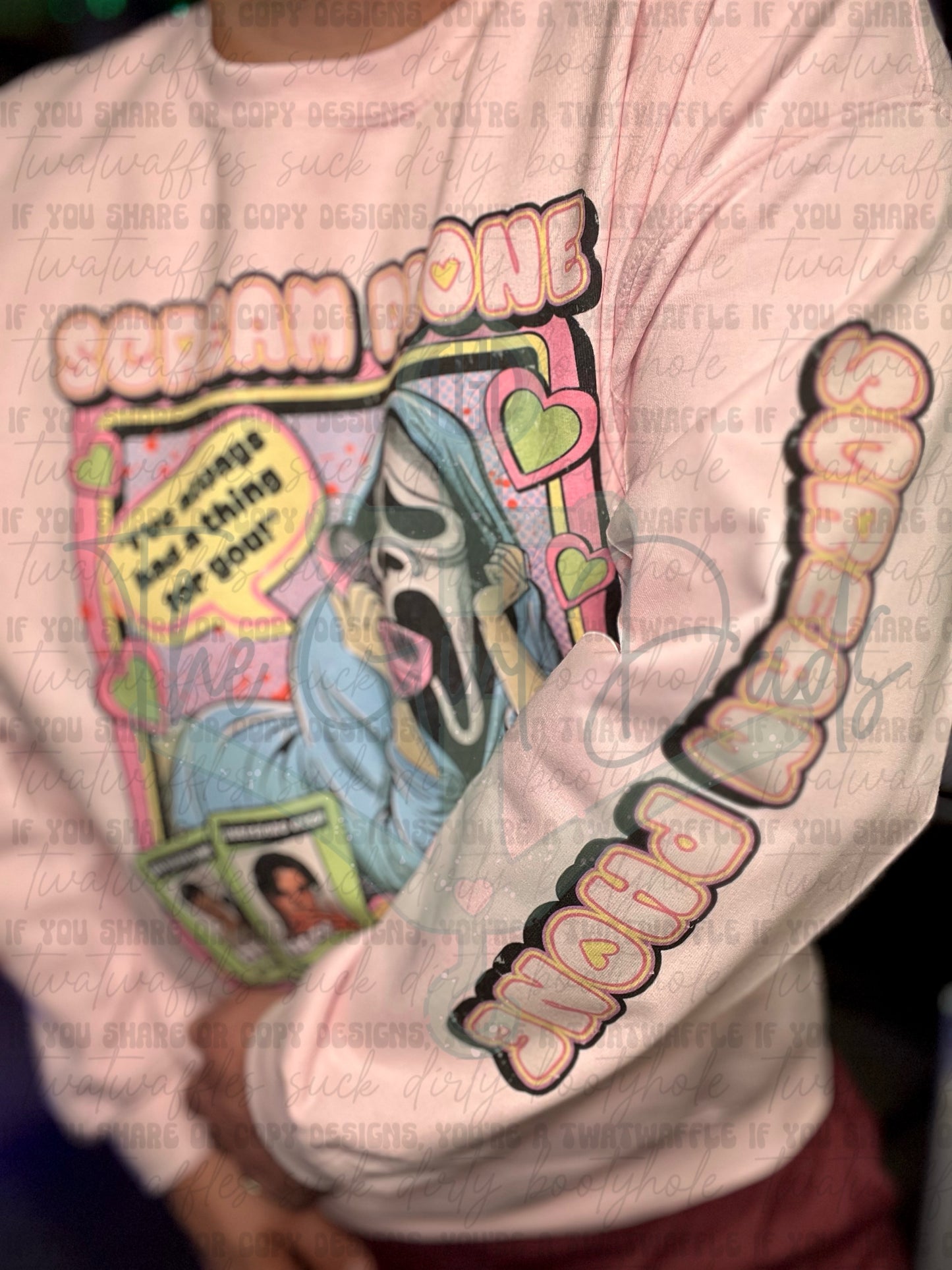 Scream Phone Top Design