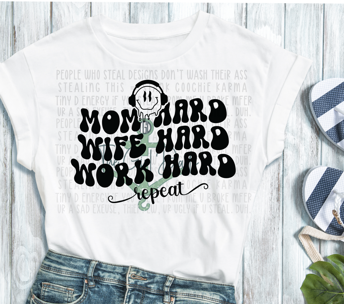 Mom Hard Wife Hard Top Design