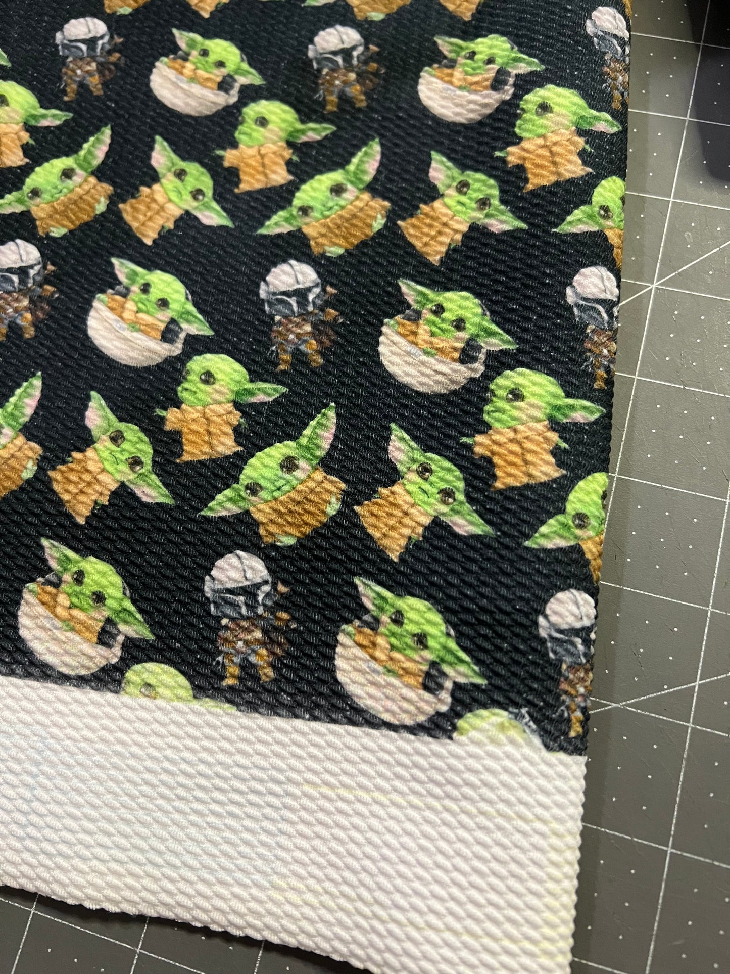 Fabric Destash: 1/3 yard printed baby y Bullet Textured