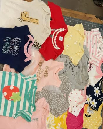 0 to 3-9 month onesies