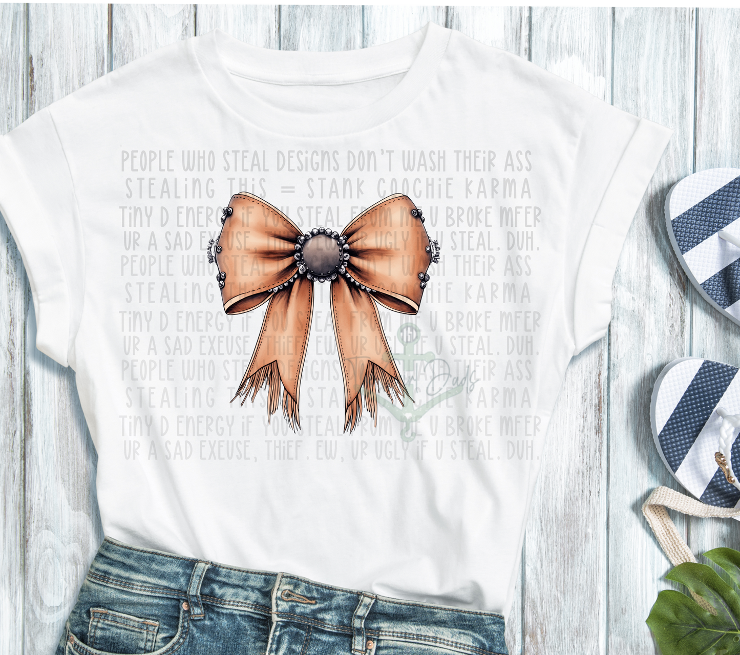 Western Bow Top Design Multiple Options