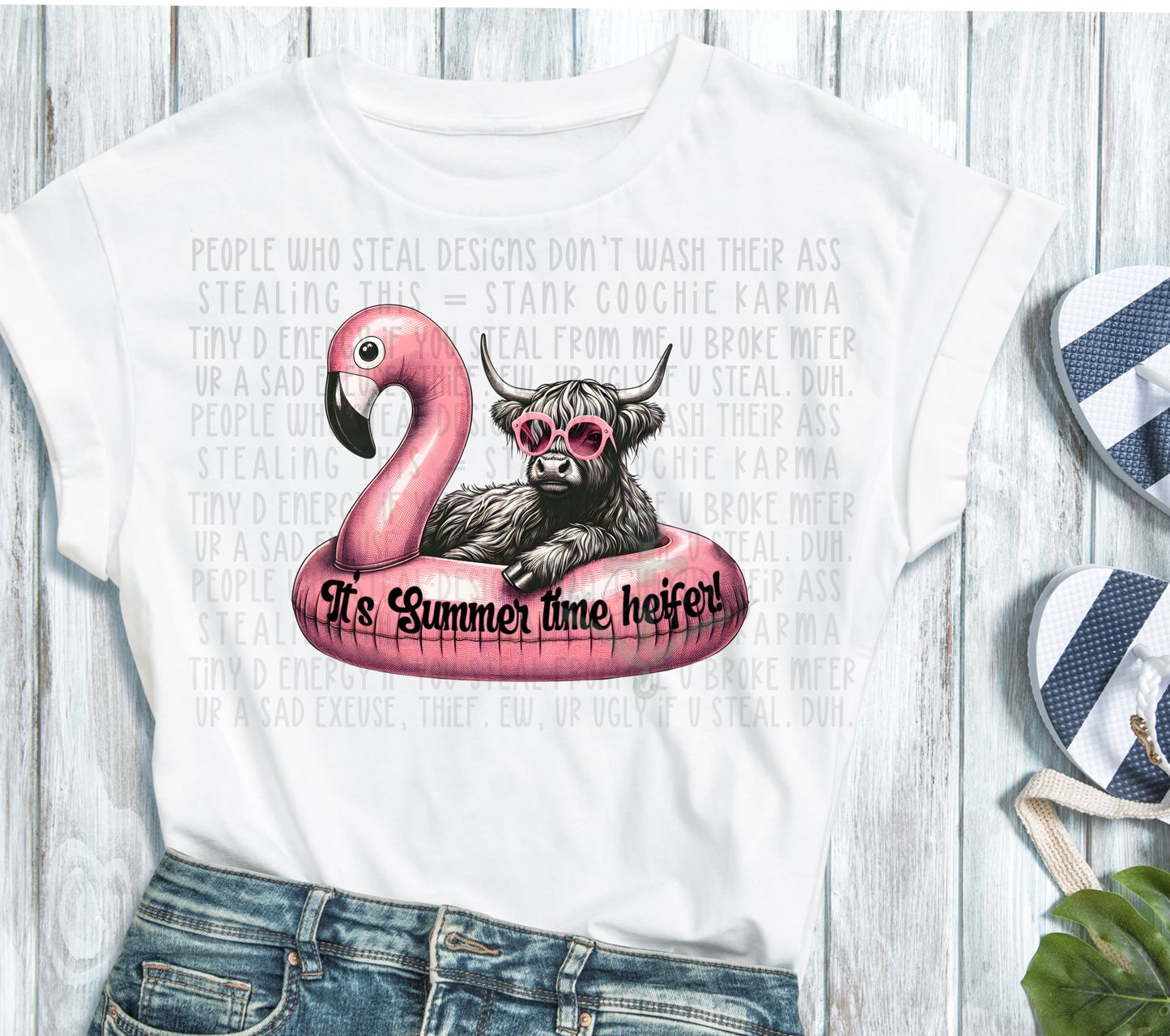 It’s summertime Heifer Top Design