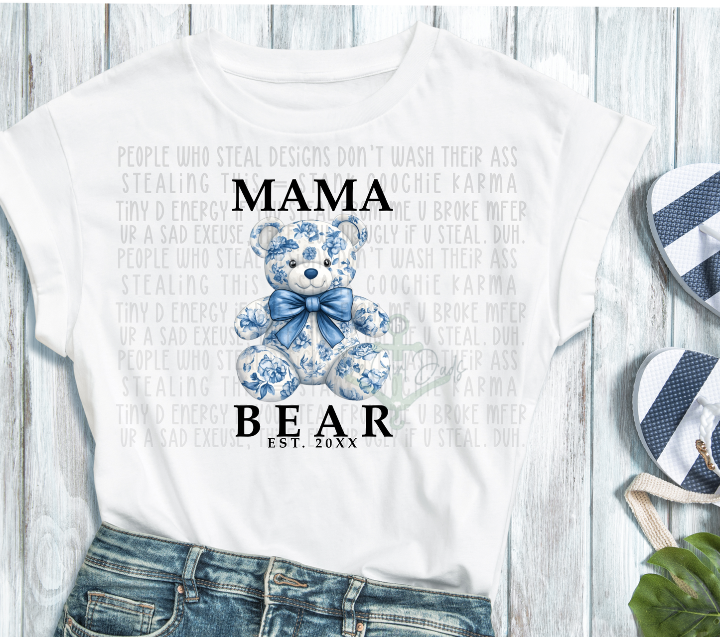 Mama Bear Top Design