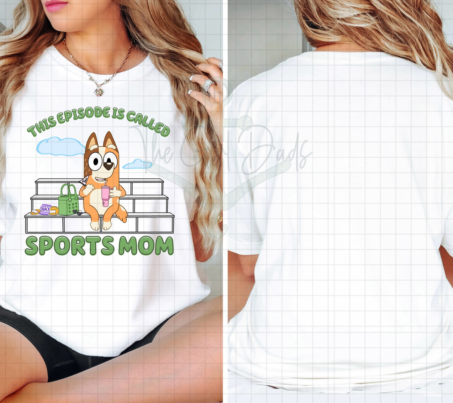 This Episode Is Called Sports Mom (Front & Back) Top Design