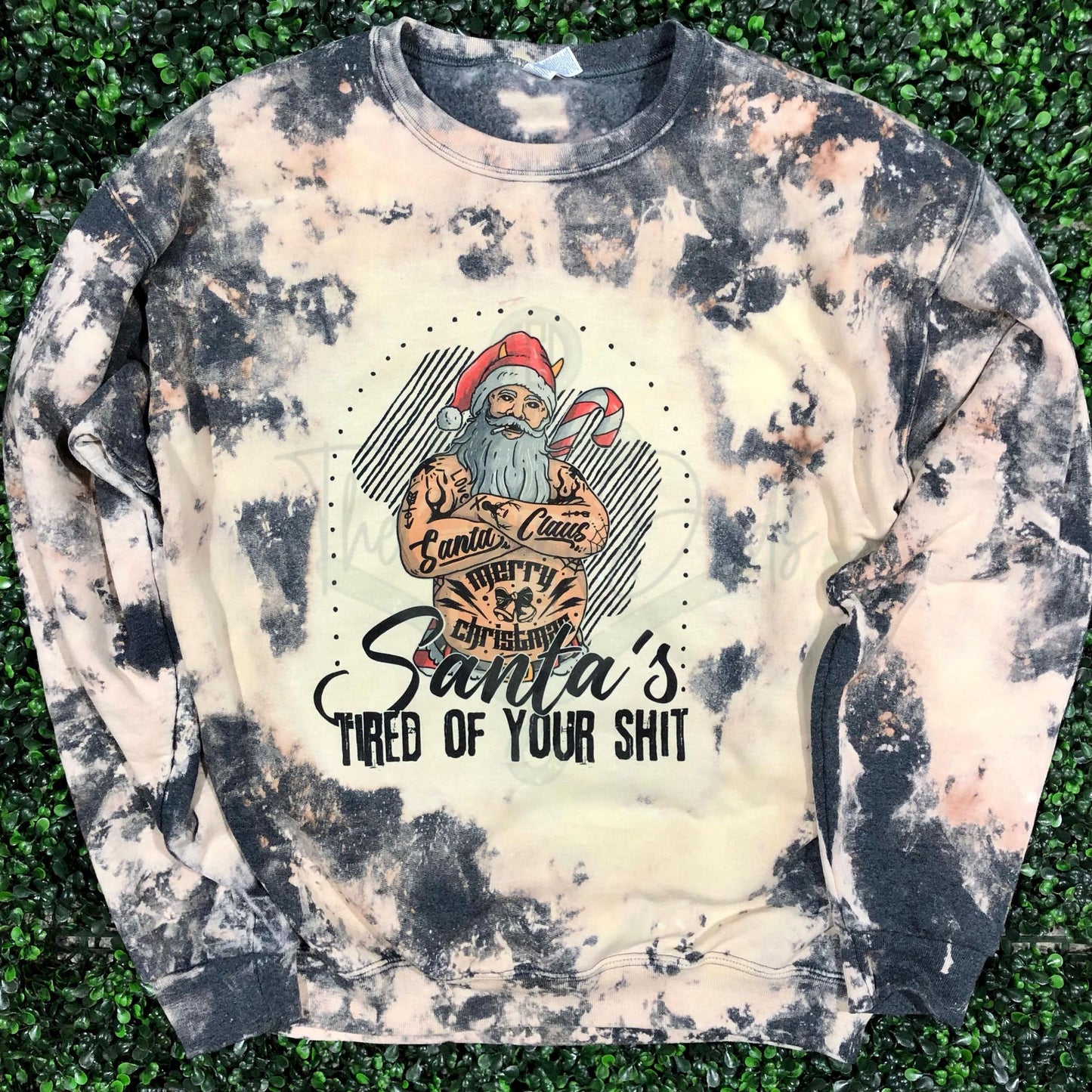 Santa is Tired of Your Sh*t Top Design