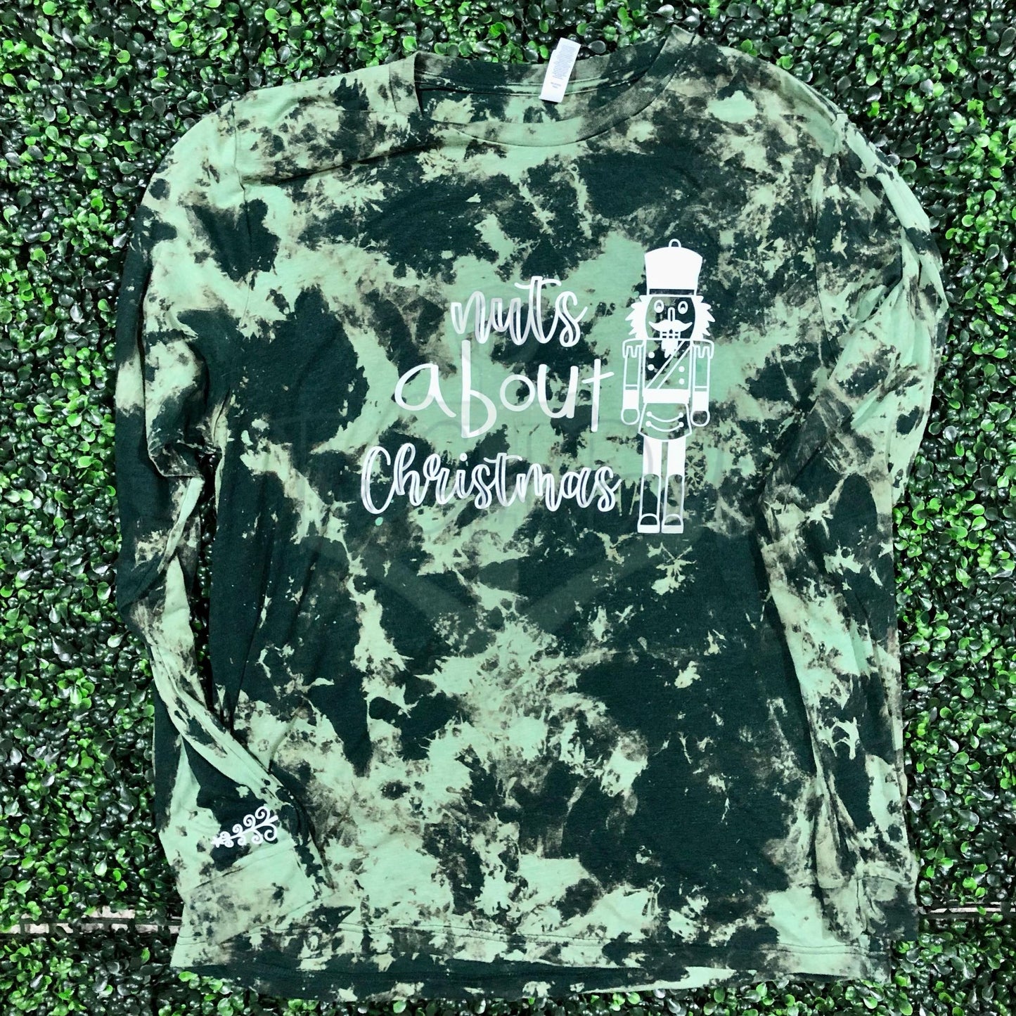 Nuts About Christmas Screen Print Top Design