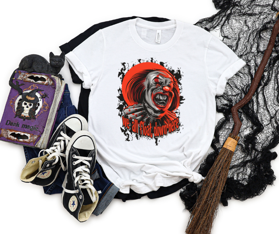 We All Float Creepy Top Design