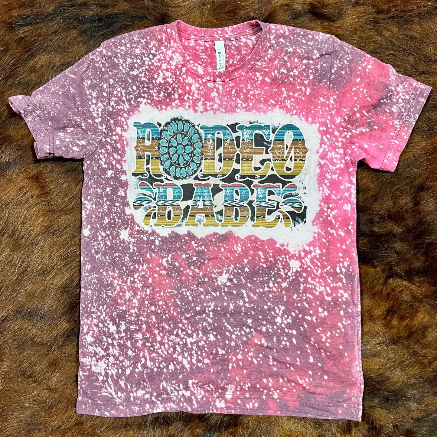Rodeo Babe (Turquoise) Top Design