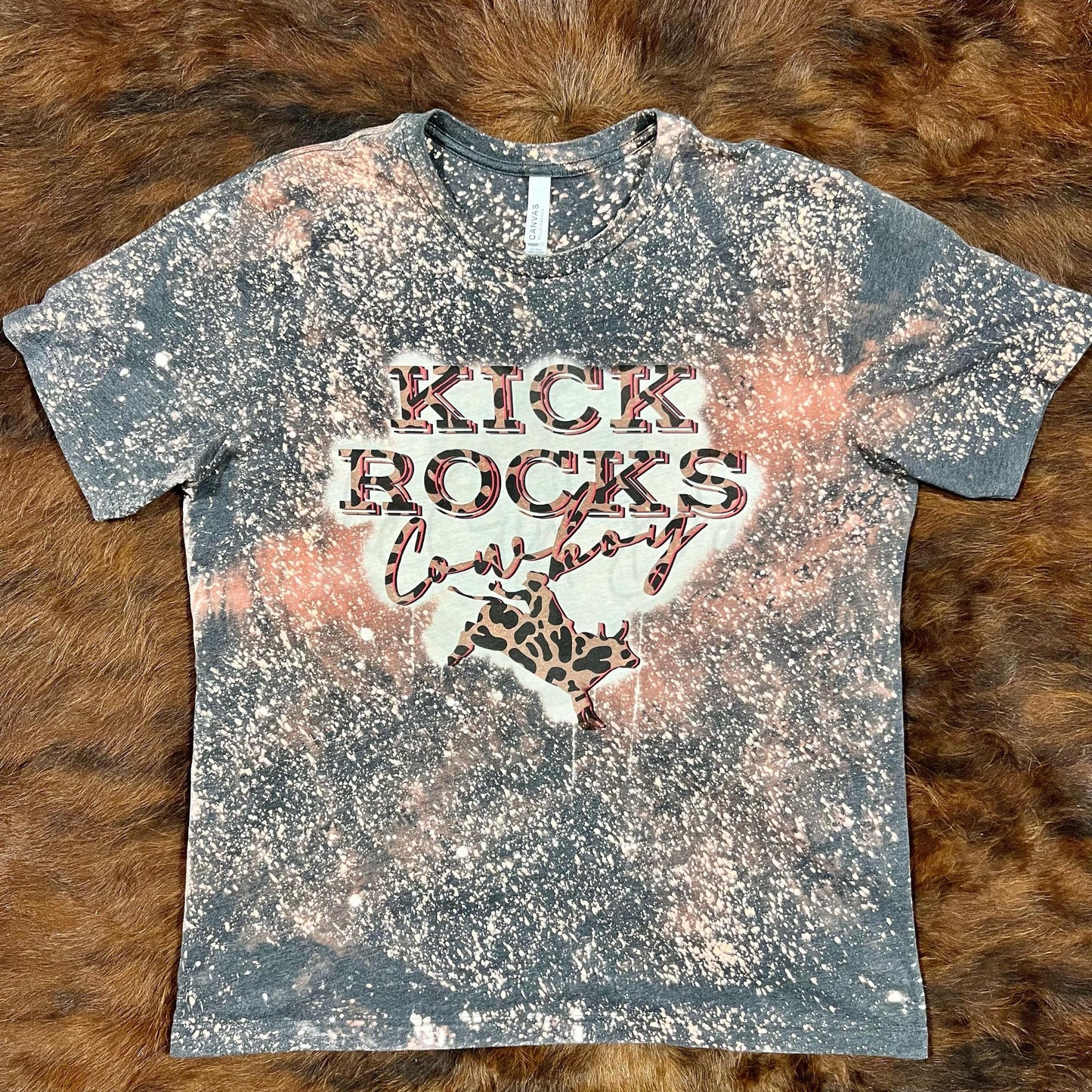 Kick Rocks Cowboy Top Design