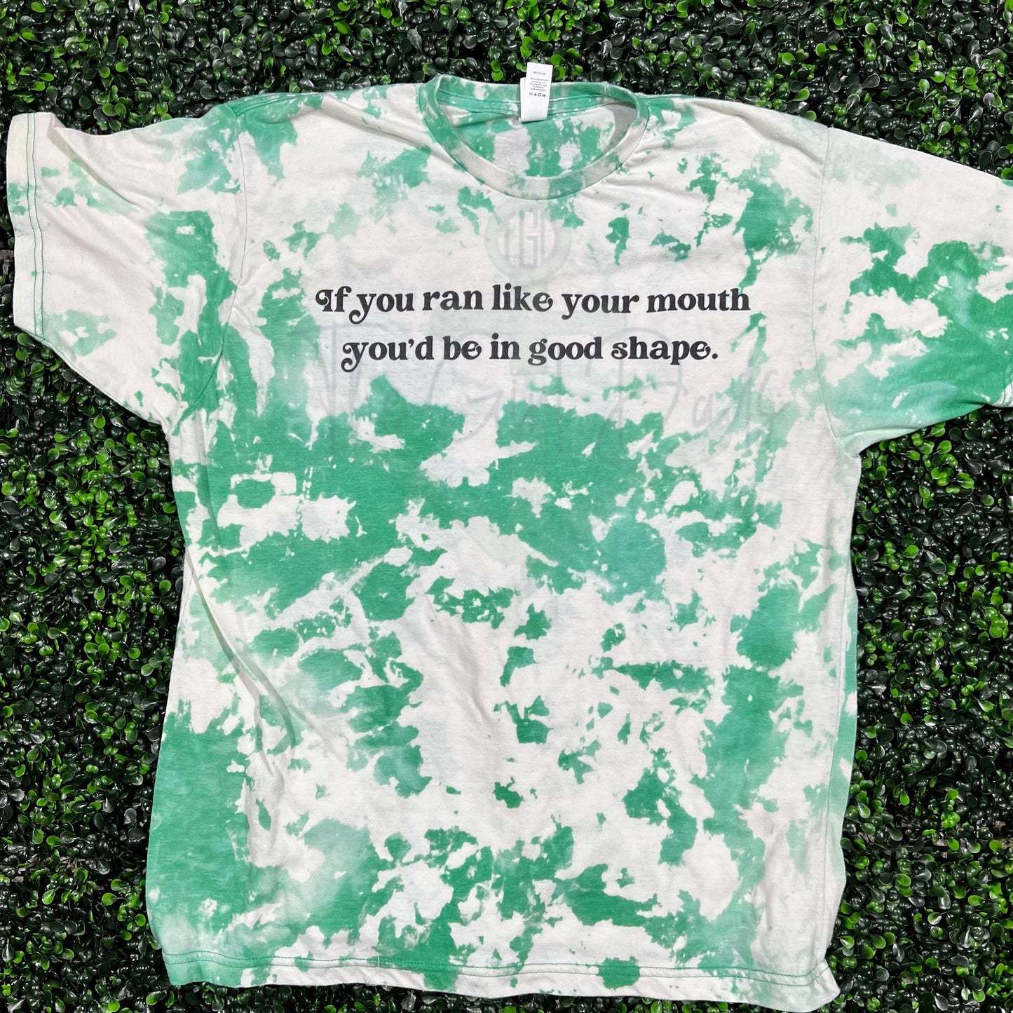 If You Ran Like Your Mouth Top Design