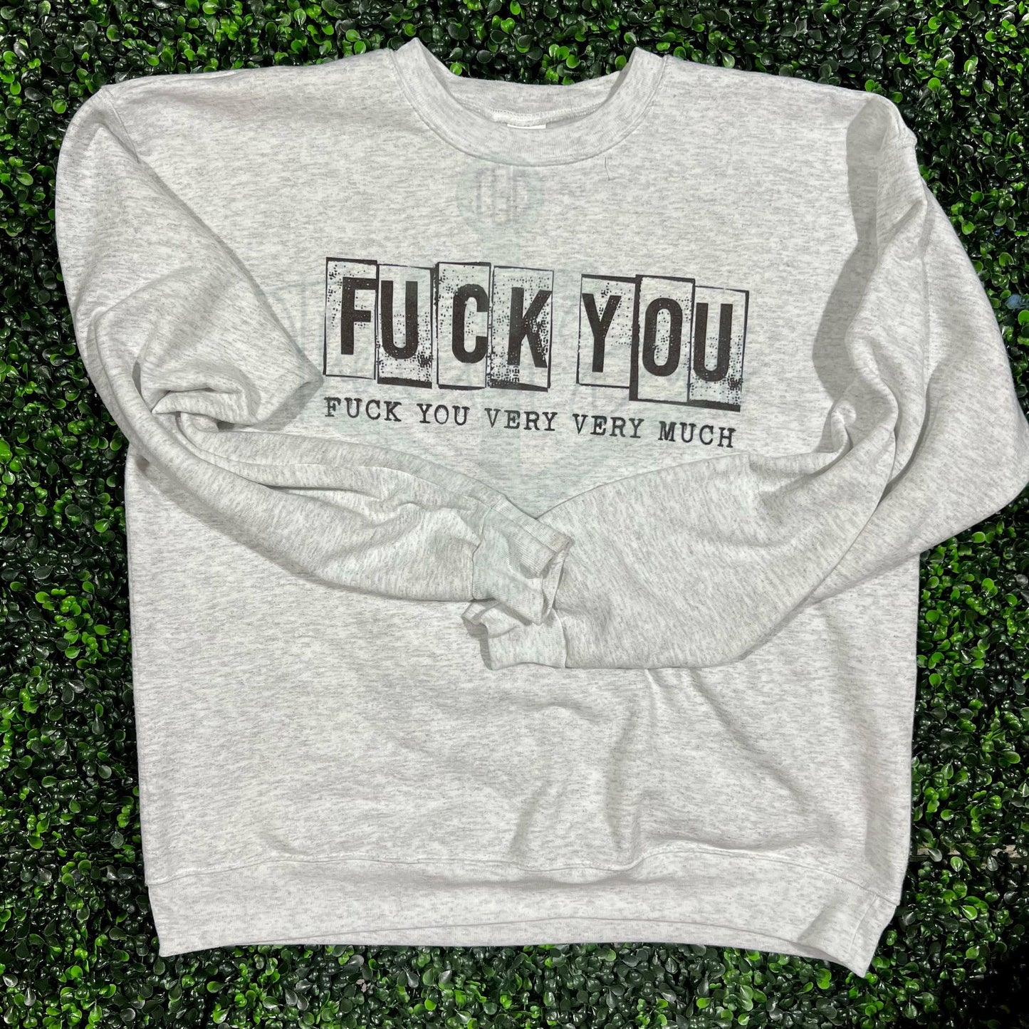 F'ck You Very Very Much Top Design