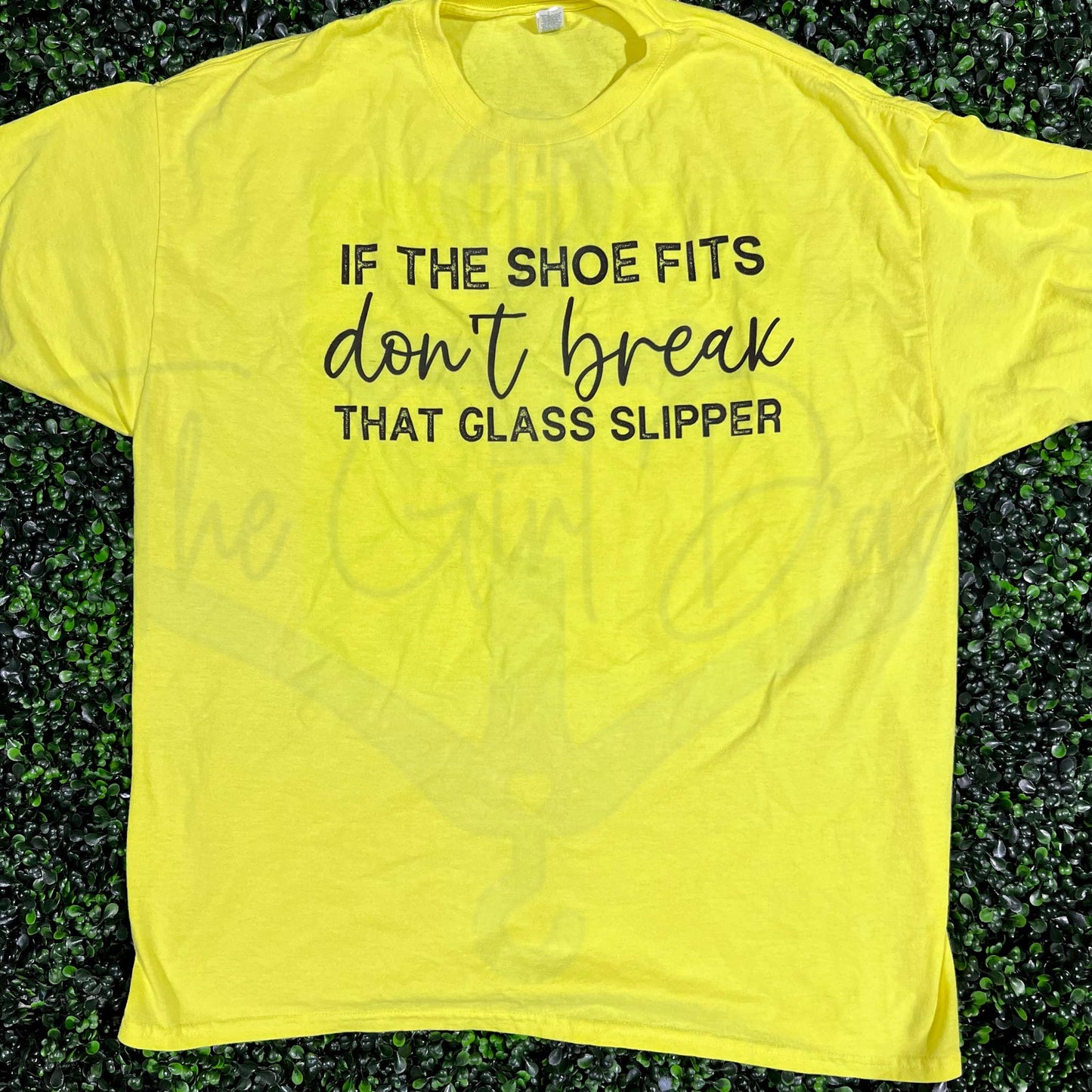 Don't Break That Glass Slipper Top Design