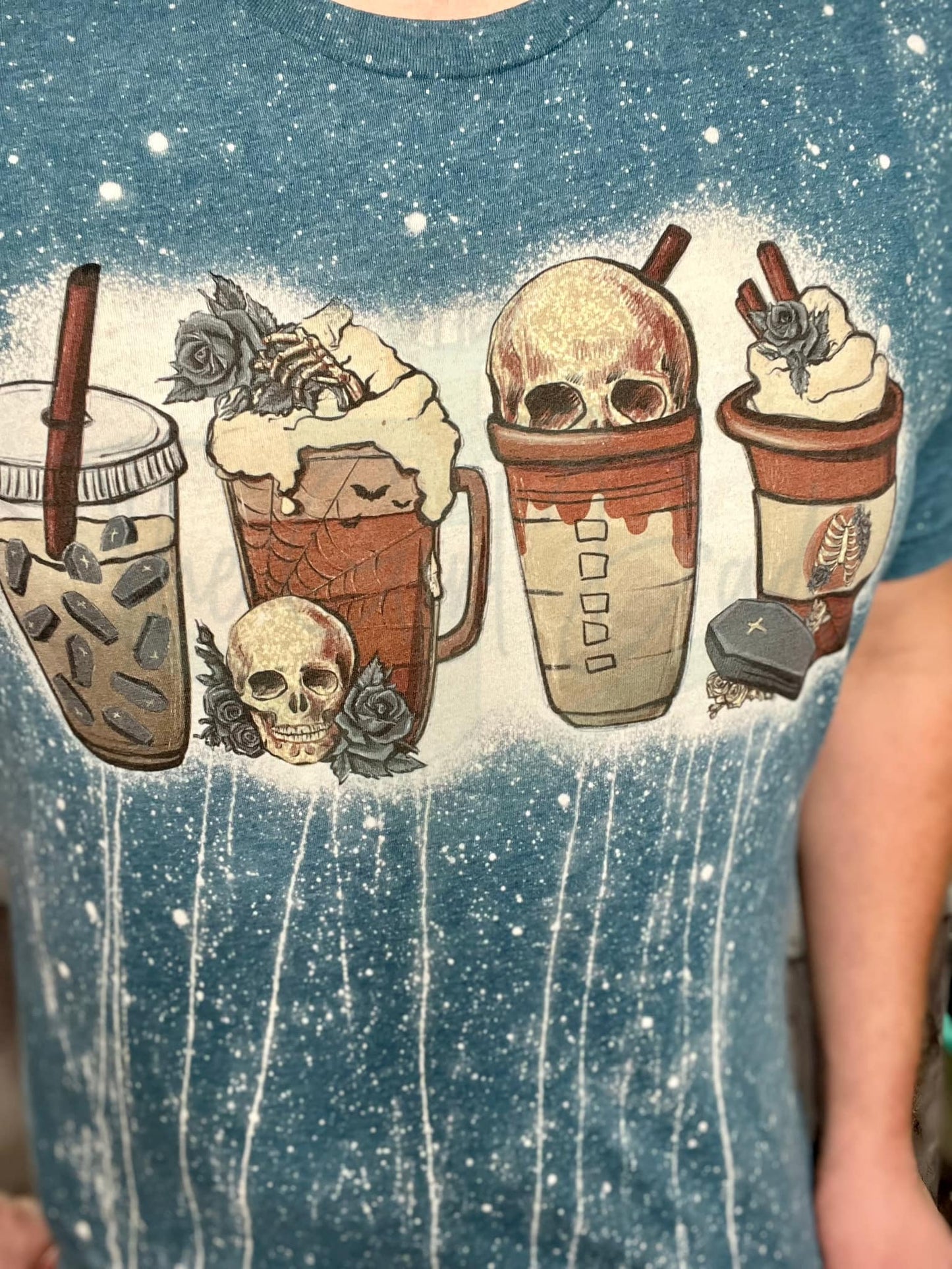 Goth Girl Coffee Top Design