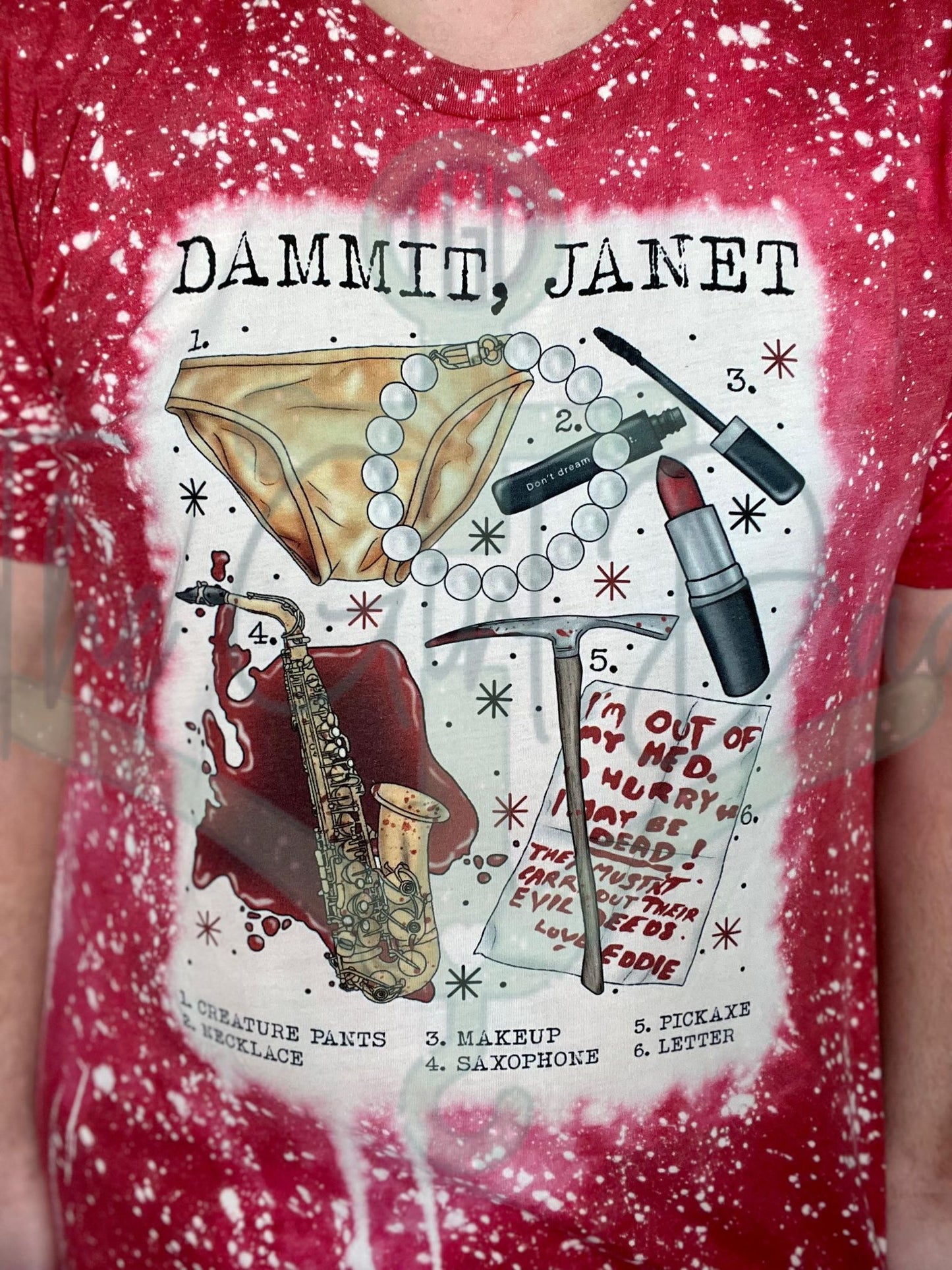 Dammit, Janet Top Design
