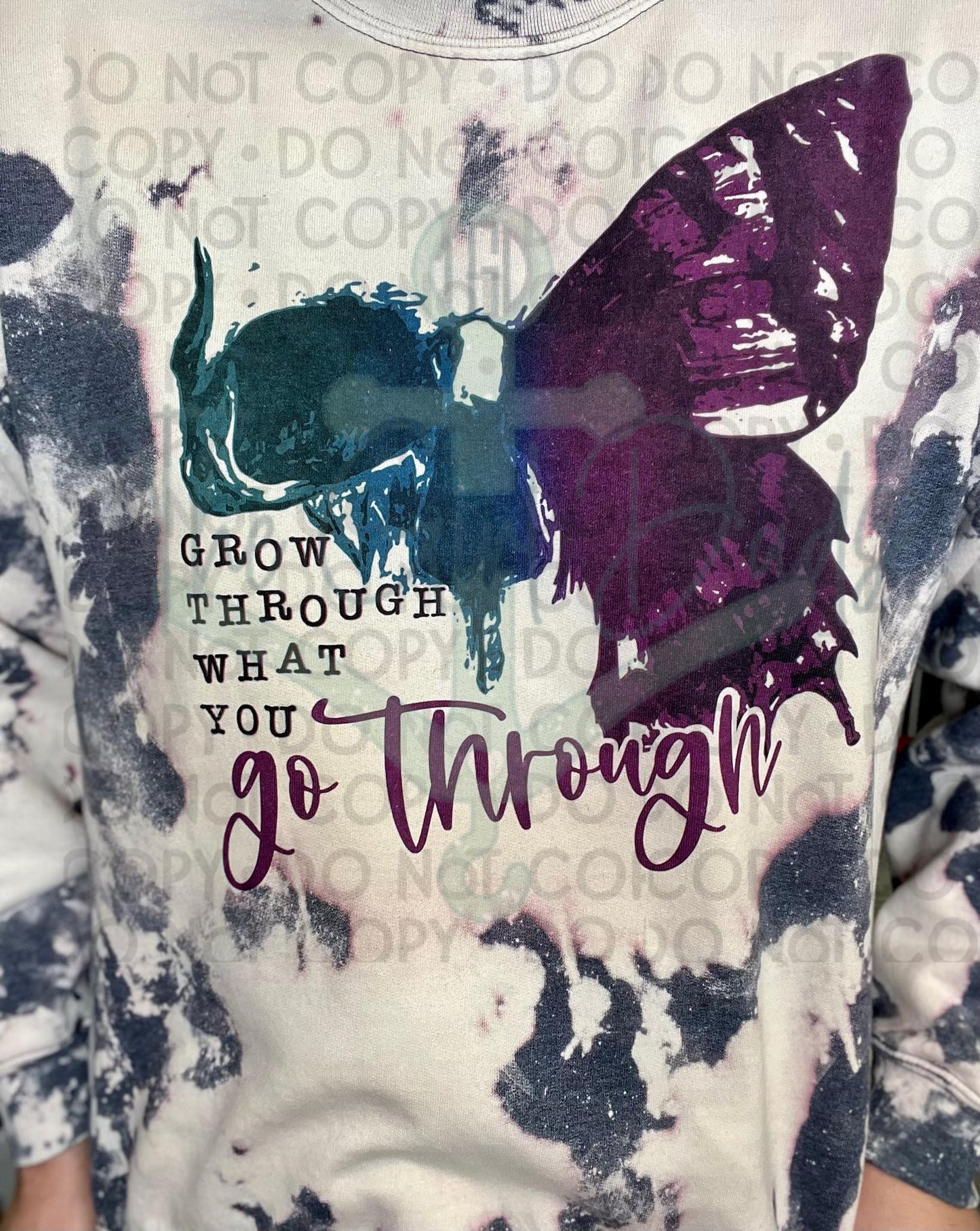 Grow Through What You Go Through Top Design