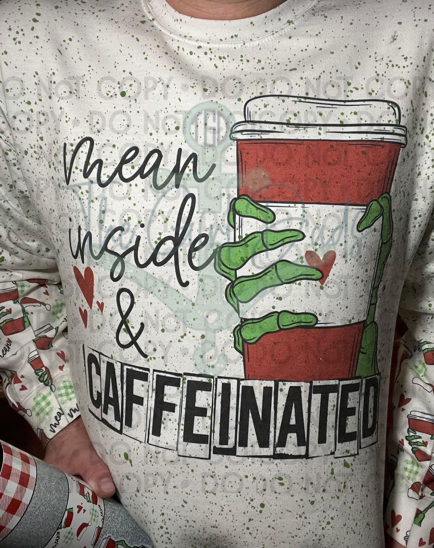 Mean Inside & Caffinated Top Design