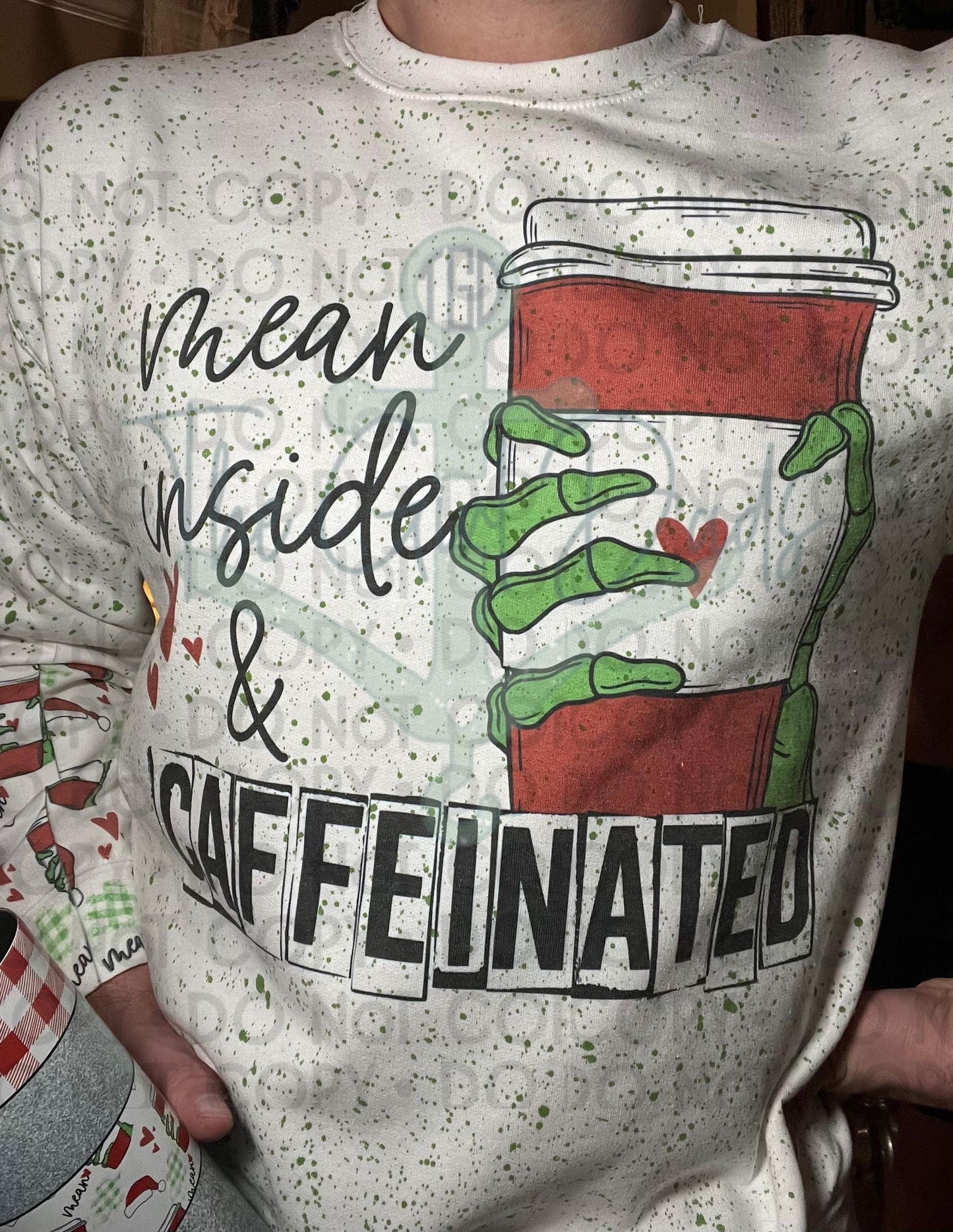 Mean Inside & Caffinated Top Design