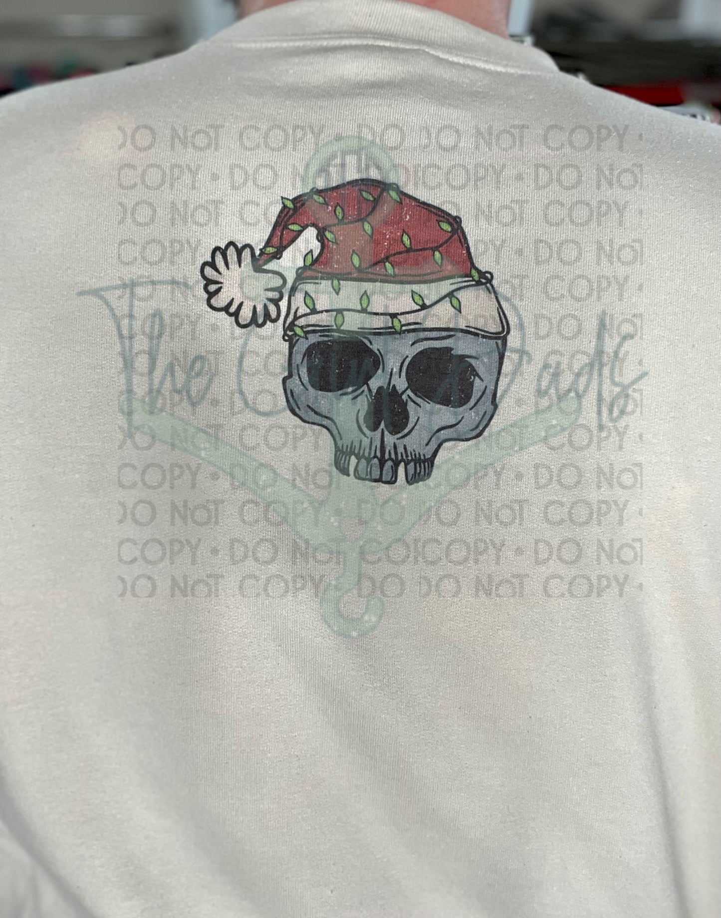 So Merry It's Scary (Front & Back) Top Design