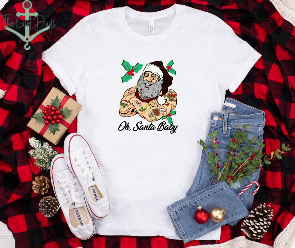 Oh, Santa Baby Top Design