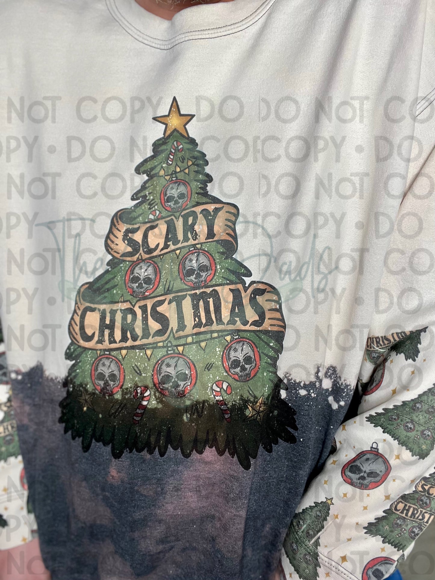 Scary Christmas Top Design