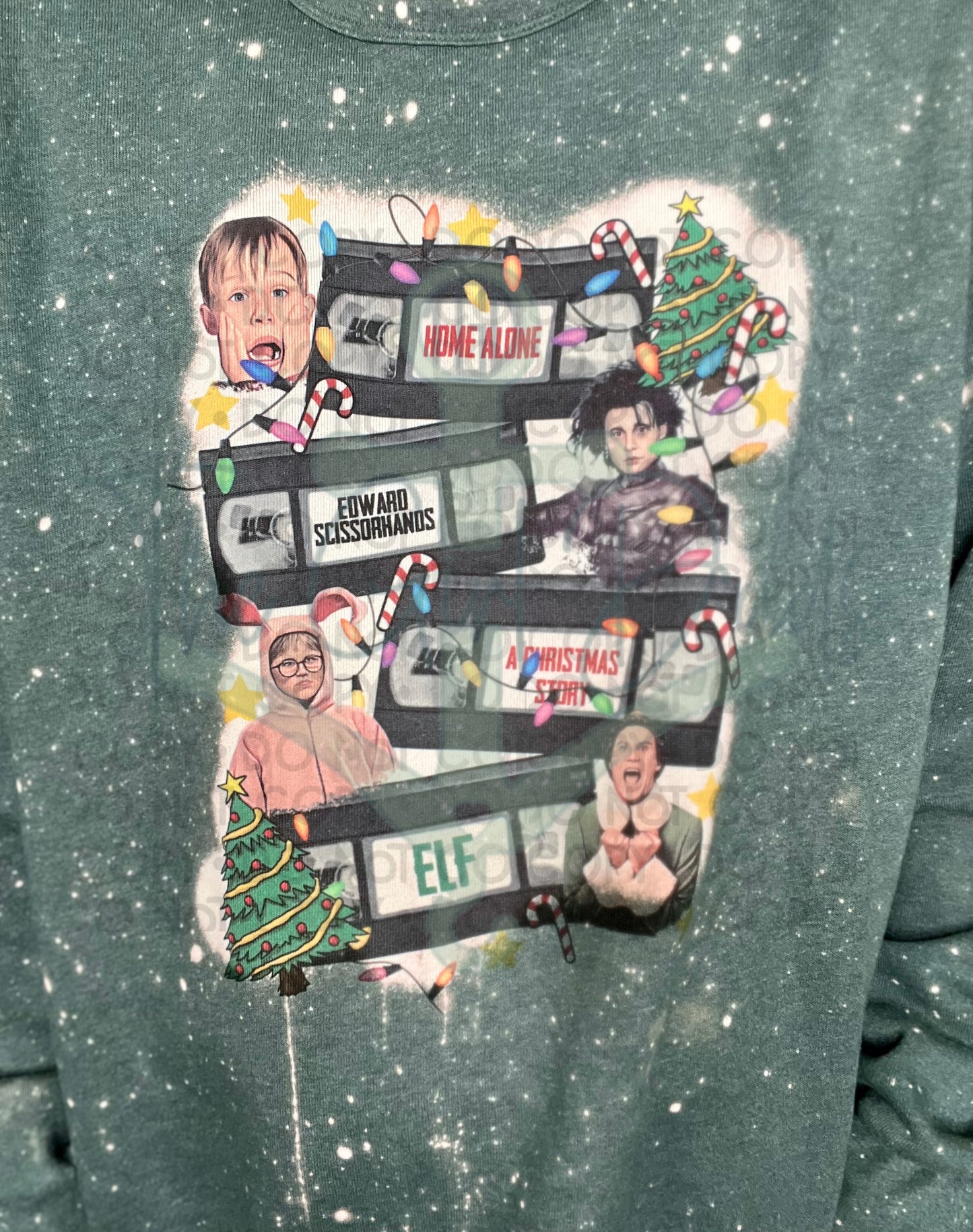 Christmas Movies VHS Top Design