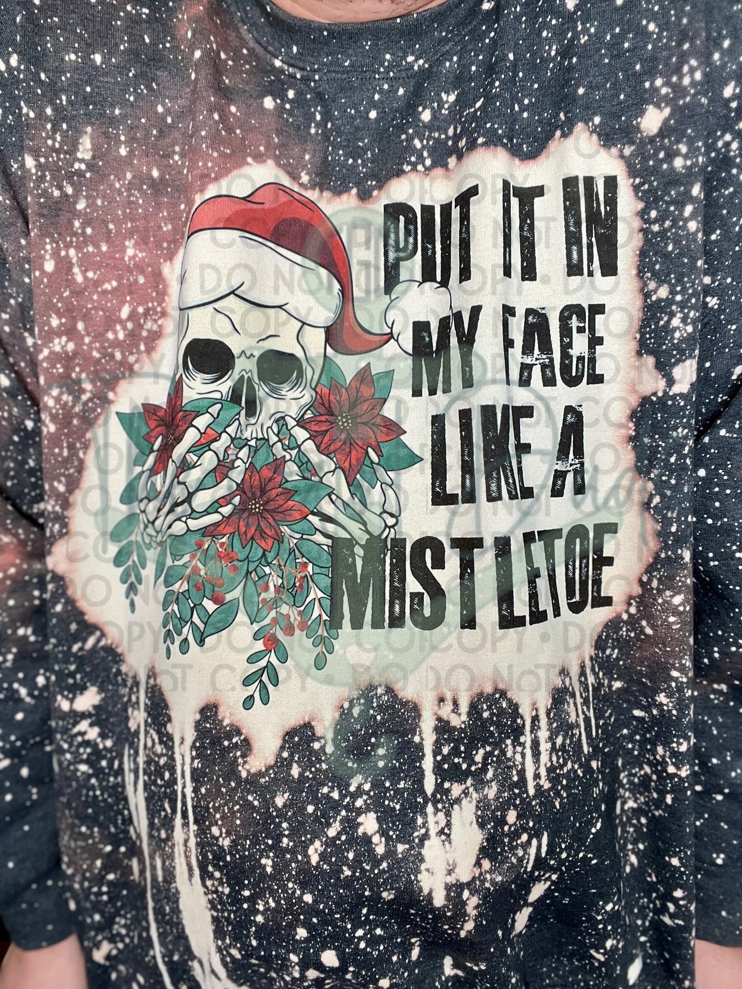 Put It In My Face Top Design