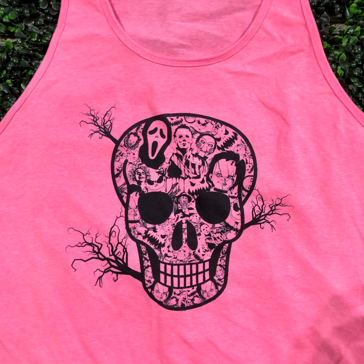 Horror Skull Top Design