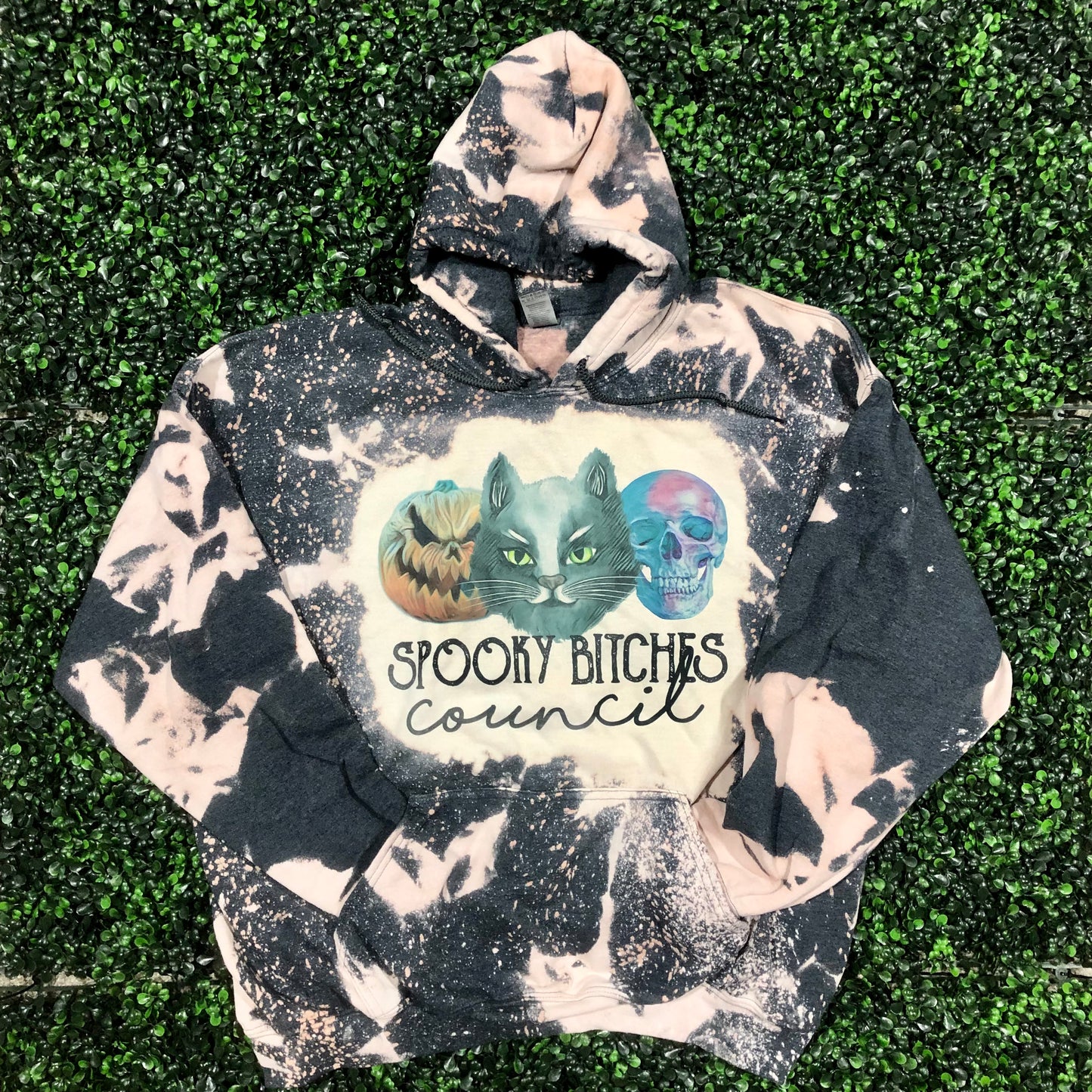 Spooky Bitches Council Top Design