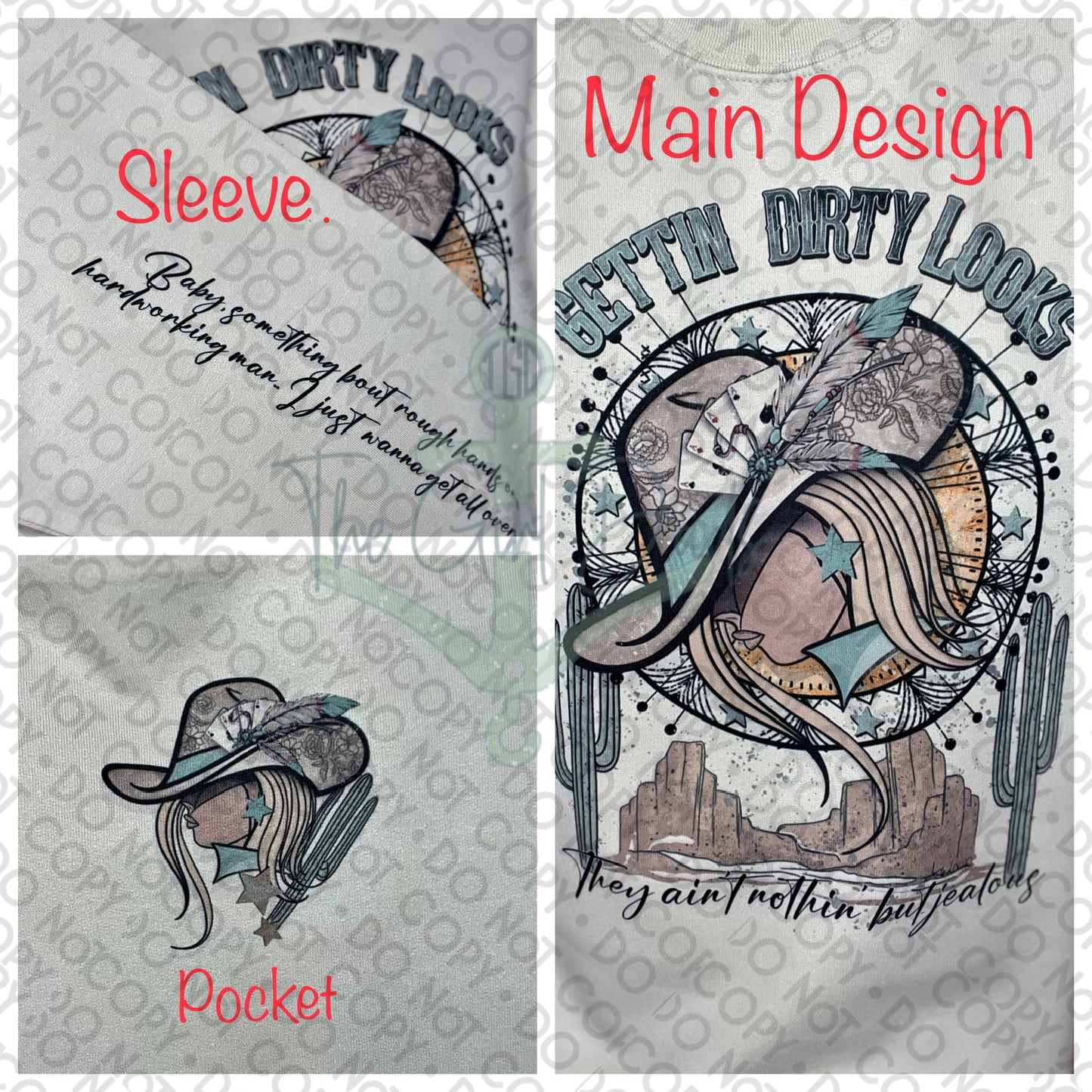 Gettin Dirty Looks Top Design