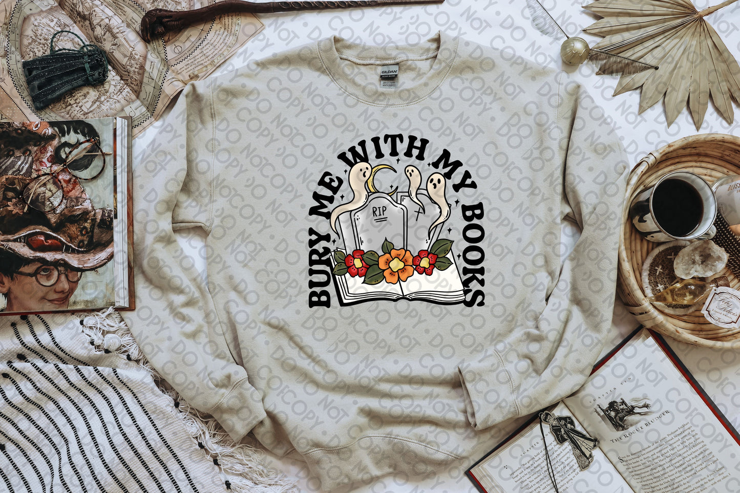 Bury Me With My Books Top Design