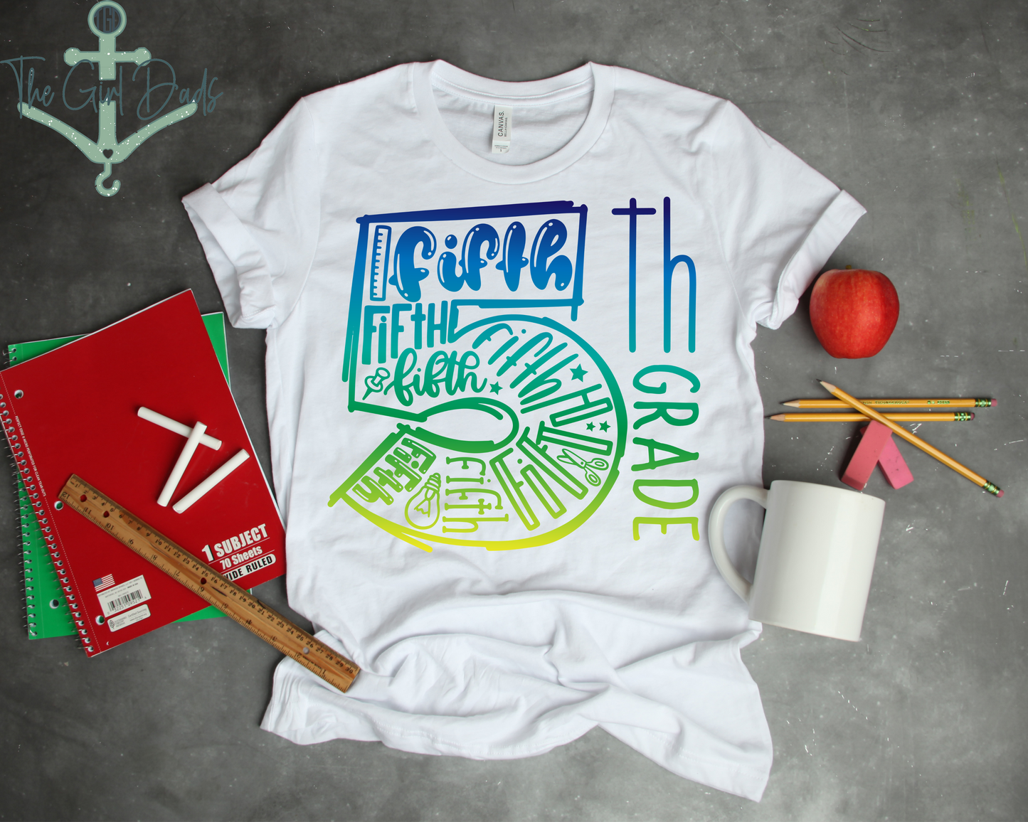 Colorful Grade (Pre-K to 8th Grade) Tee