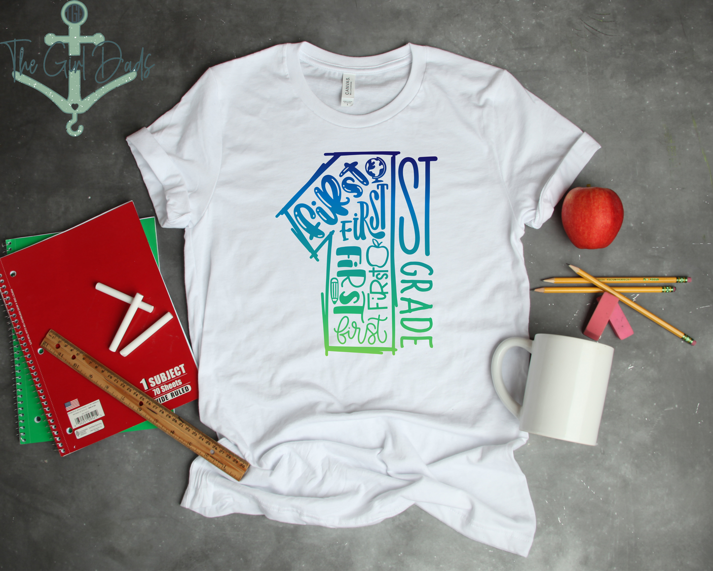 Colorful Grade (Pre-K to 8th Grade) Tee