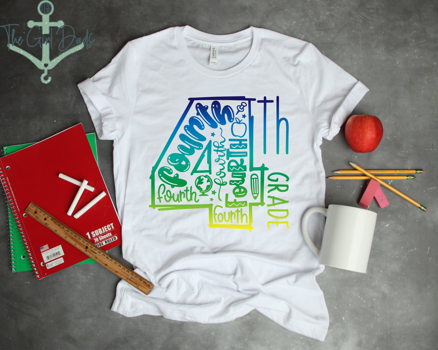 Colorful Grade (Pre-K to 8th Grade) Tee