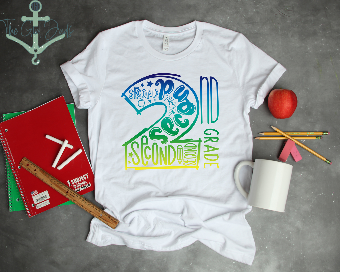Colorful Grade (Pre-K to 8th Grade) Tee