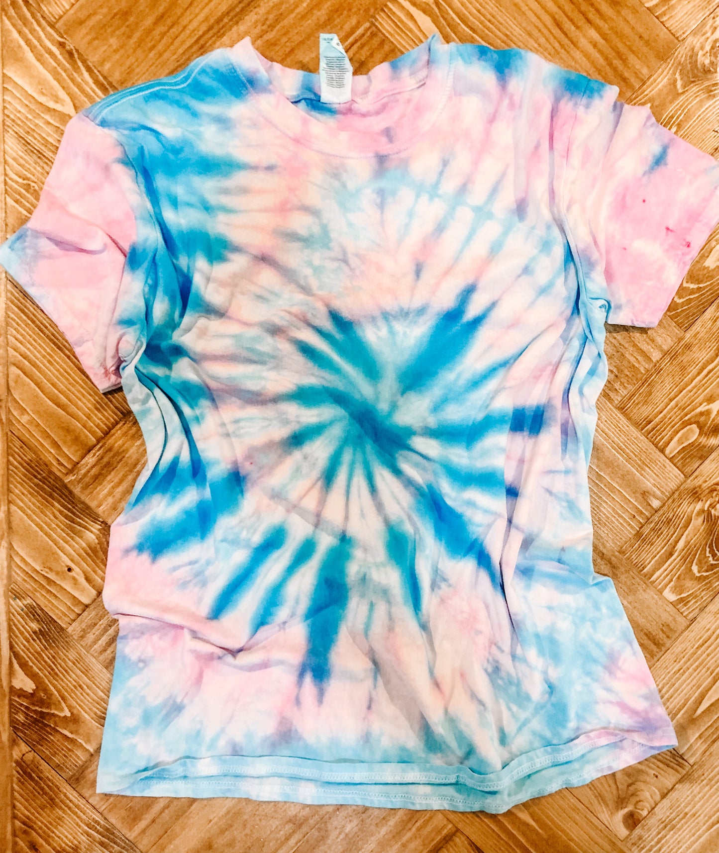 Pre-Order: Pink & Blue Spiral Tie Dye