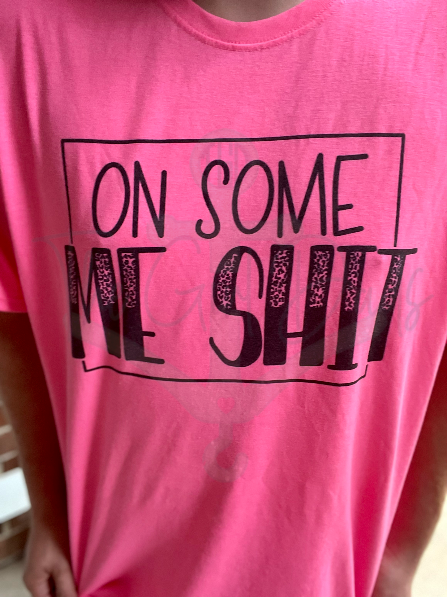 On Some Me Shit Top Design