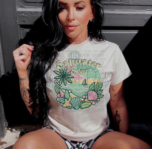 Salt Water Soul Top Design