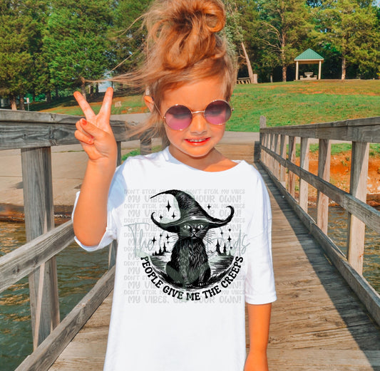 People Give Me The Creeps Top Design