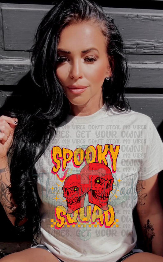 Spooky Squad Top Design