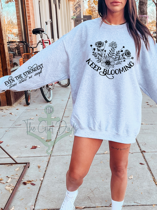 Keep Blooming Top Design